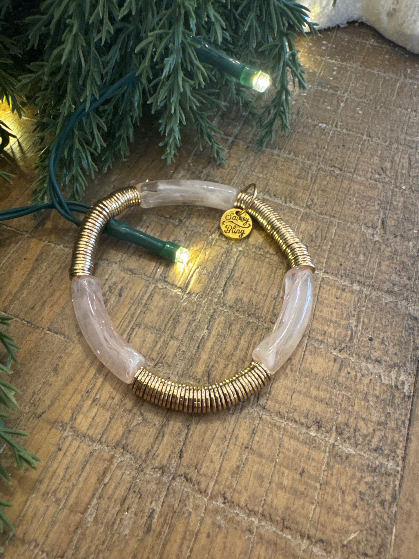 Acrylic Tube Bracelet