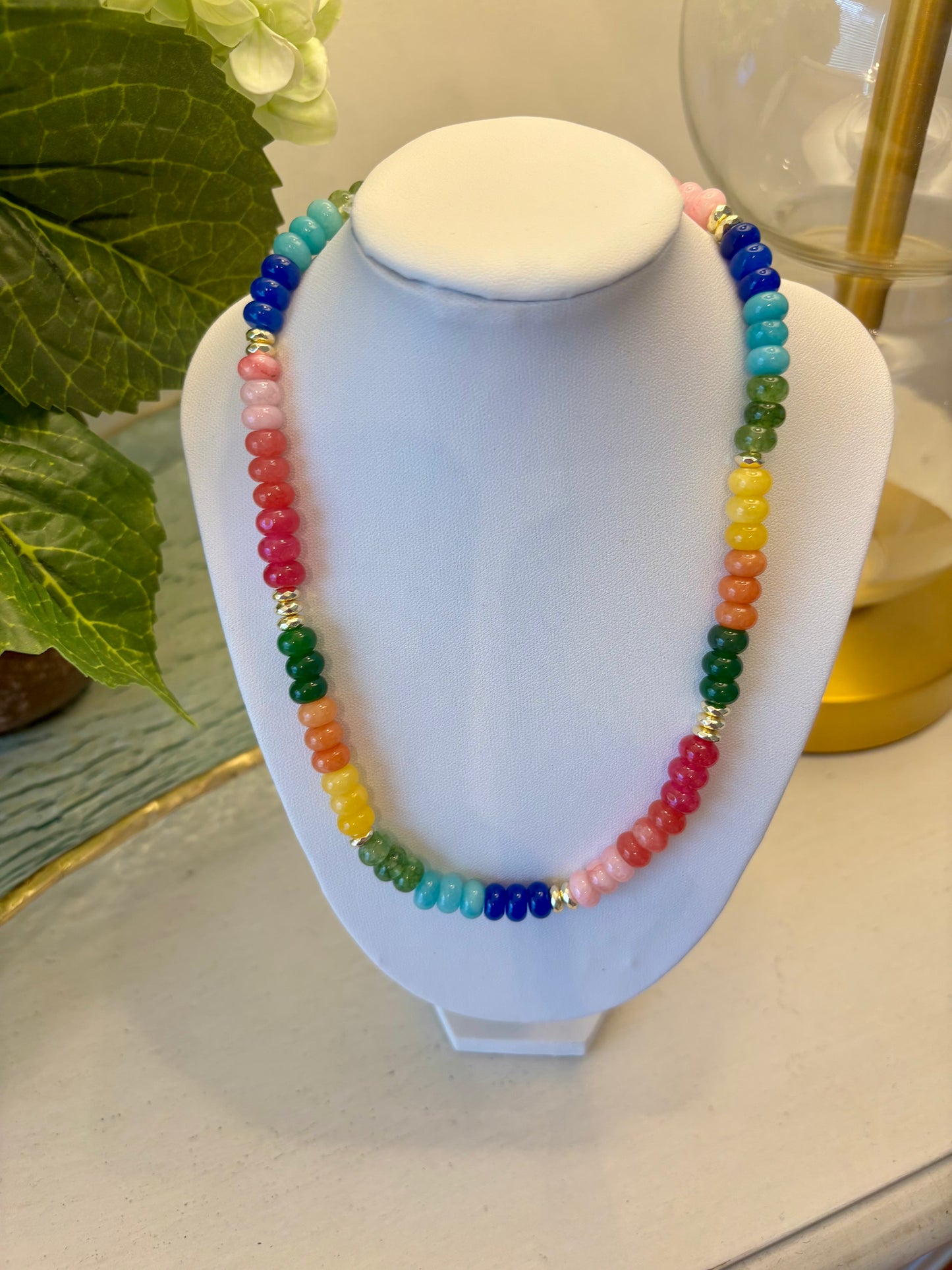 Rainbow Necklace (Dark)