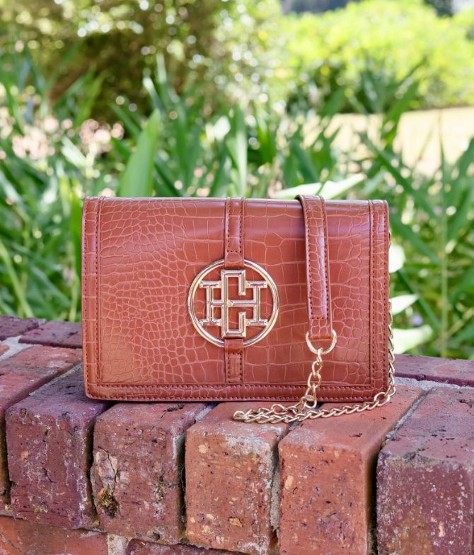 Cecilia Circle Logo Handbag