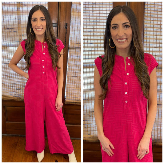 Pink Jumpsuit