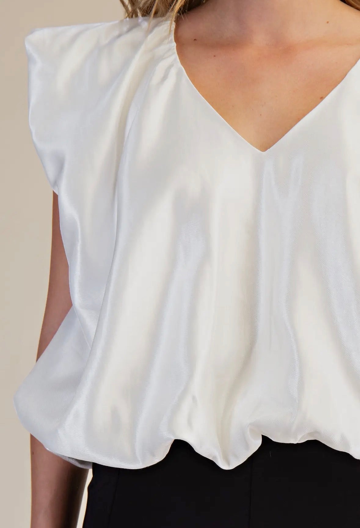 White Balloon Top
