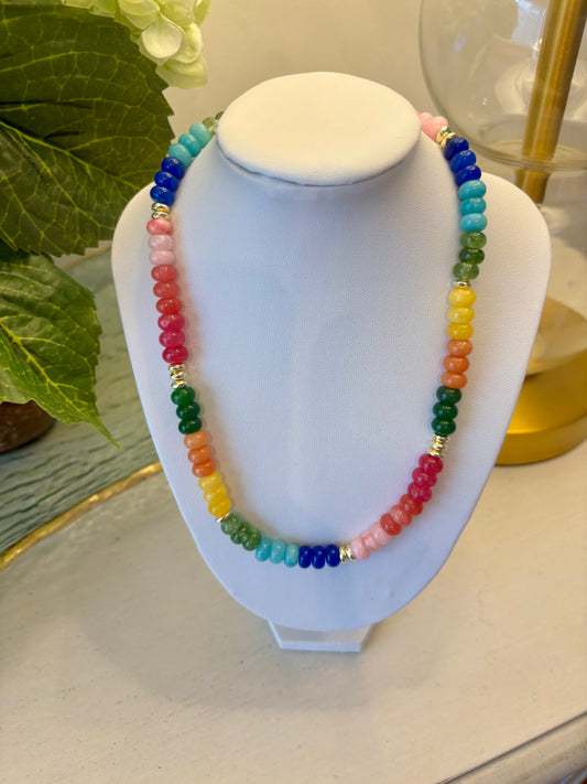Rainbow Necklace (Dark)