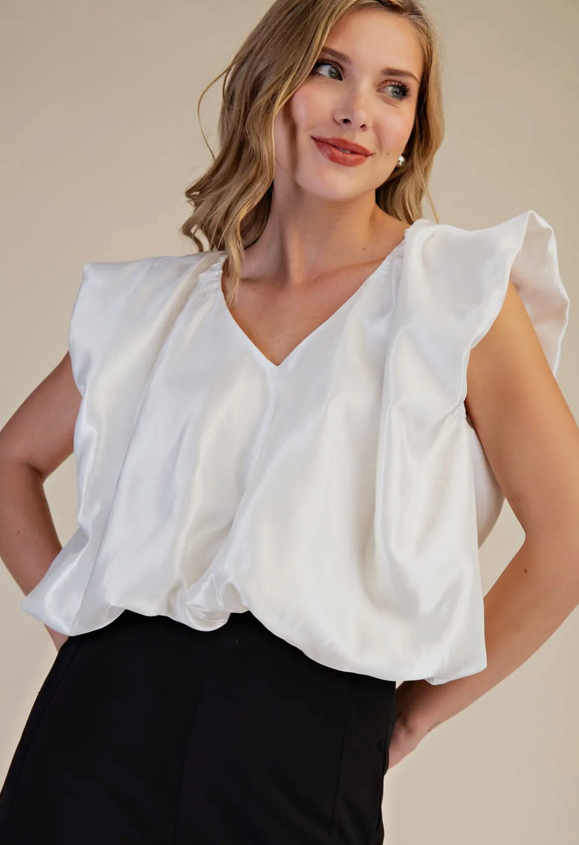 White Balloon Top