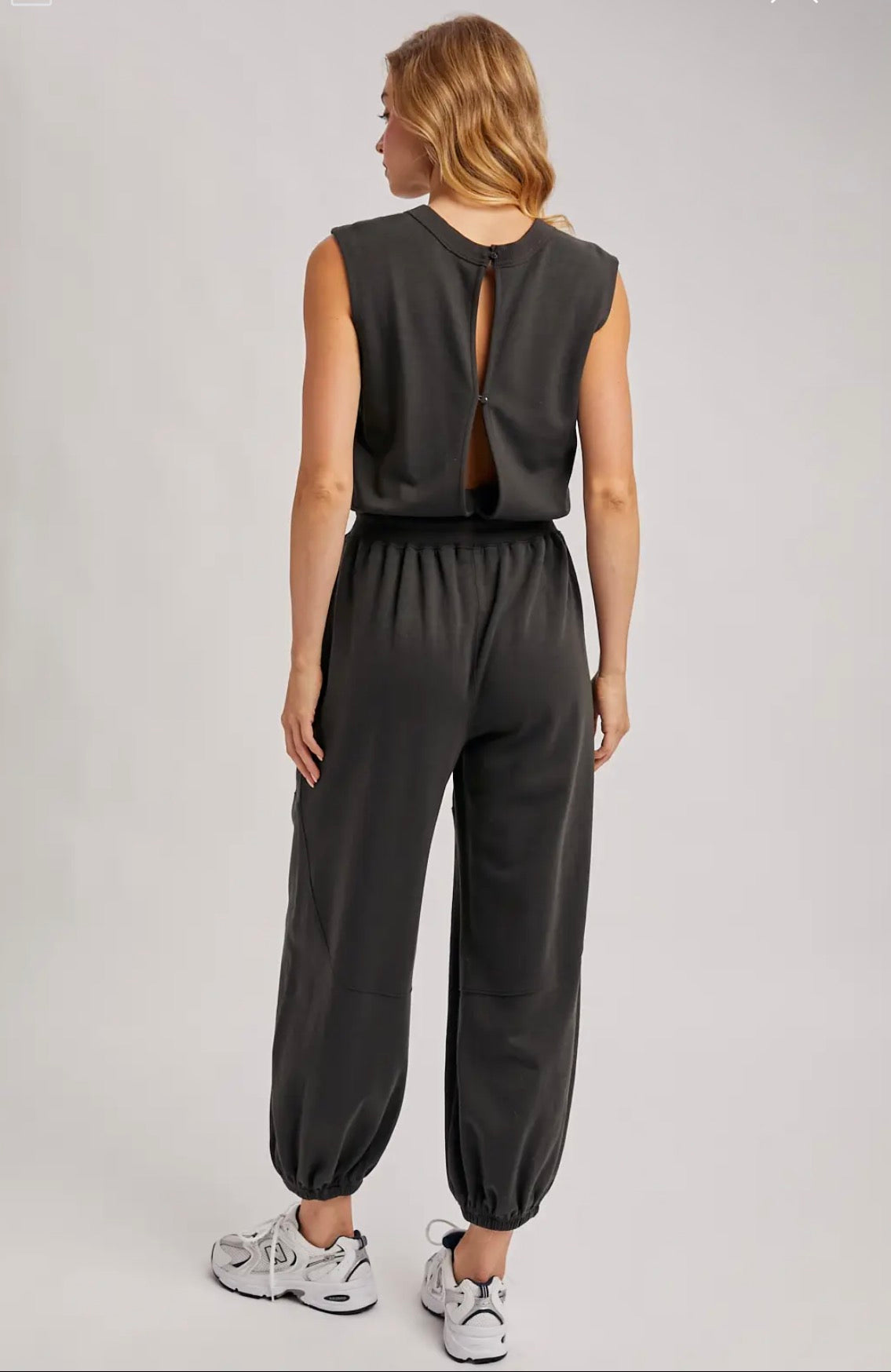 Ash Drawstring Jumpsuit