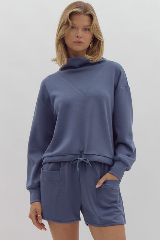 Slate Blue Lounge Set