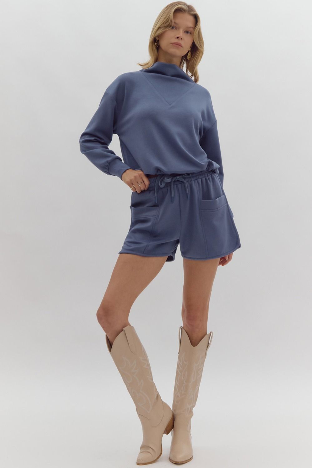 Slate Blue Lounge Set