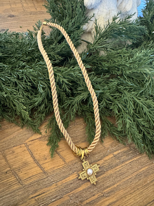 Gold Rope Necklace