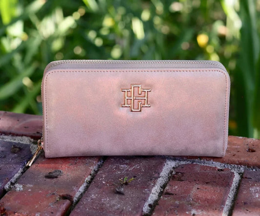 Penelope Wallet Gold Shimmer