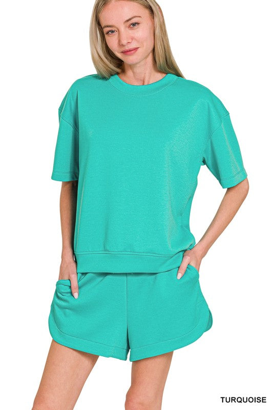 Scuba Top and Shorts Set